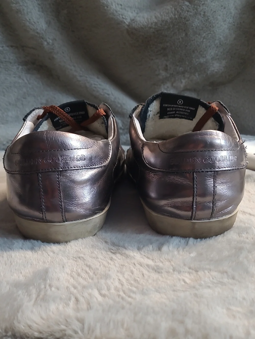 Golden Goose Superstar Metallic Bronze Leather Mens U.S. 10 / 43 - Picture 2 of 10